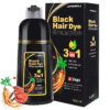 MEIDU champú de tinte para el cabello 3 en 1, puede cubrir las canas, ingredientes herbales, champú de color Natural para el cabello, contiene extracto de Ginseng, colorante Natural, tinte para el cabello negro